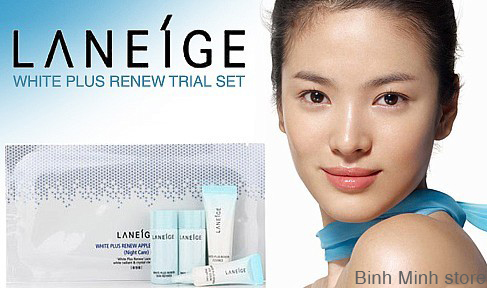 bộ dưỡng trắng da hàn quốc laneige